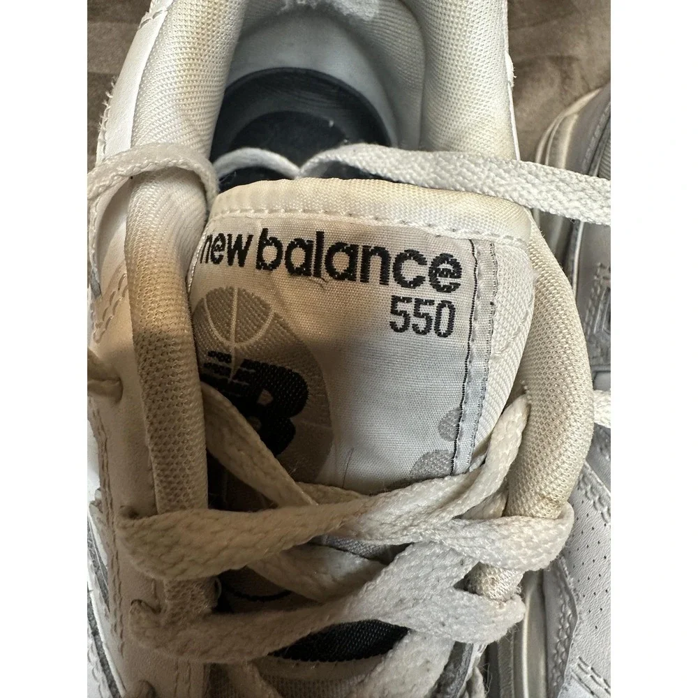 New Balance 550 Shoes Mens Size 8 BB550PB1 Low Top‎ Leather Basketball Retro